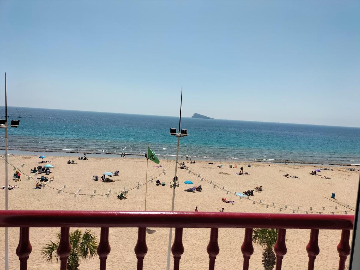 Las Damas 3B Beach Front - Pool & Parking Benidorm Eksteriør billede