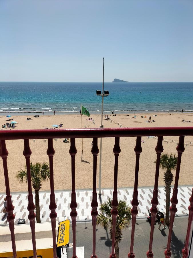 Las Damas 3B Beach Front - Pool & Parking Benidorm Eksteriør billede