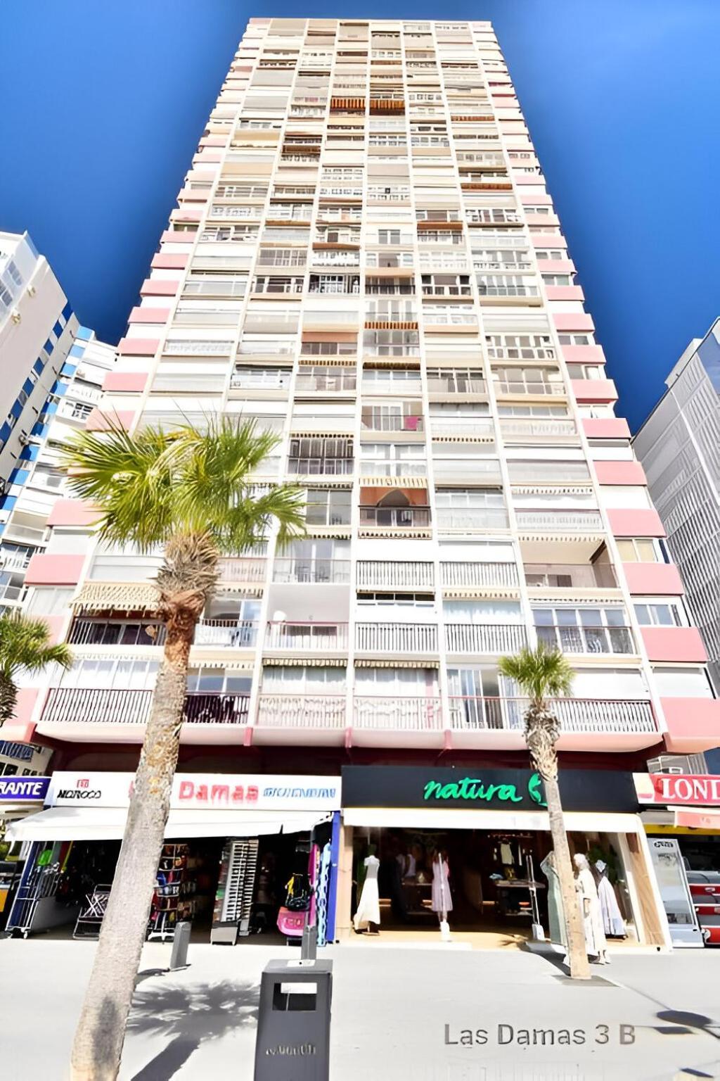 Las Damas 3B Beach Front - Pool & Parking Benidorm Eksteriør billede