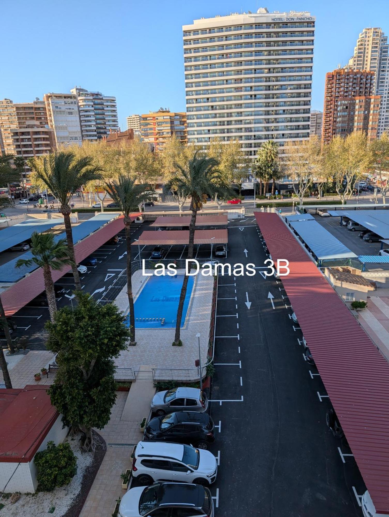 Las Damas 3B Beach Front - Pool & Parking Benidorm Eksteriør billede